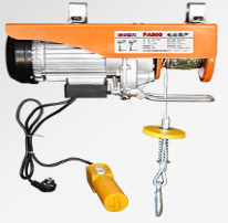 污水處理廠(chǎng)冠航微型電動(dòng)葫蘆安裝大型水泵