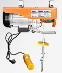 飛機制造冠航微型電動葫蘆起吊零部件