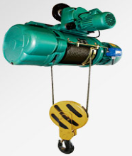 冶金廠生產(chǎn)車間鋼絲繩電動葫蘆的使用