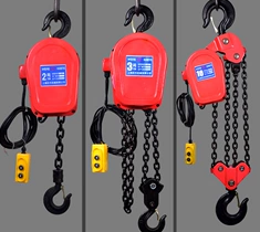 用環(huán)鏈電動(dòng)葫蘆起吊高爐熱風(fēng)閥門，省時(shí)省力