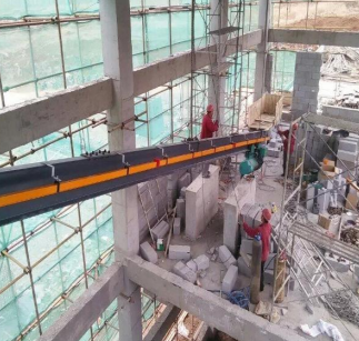 鋼絲繩電動葫蘆和工字鋼橫梁相互搭配，干活不累