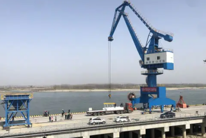 快速提升葫蘆現(xiàn)身襄陽小河港，提高港口裝配能力