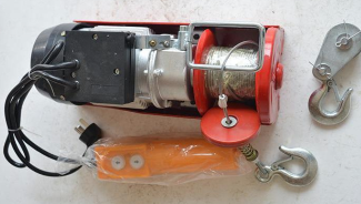 微型電動葫蘆能否輔助小區(qū)建材吊運