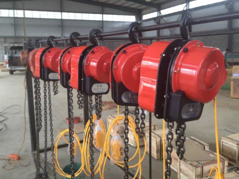 環鏈電動葫蘆為何全方位領先手拉葫蘆